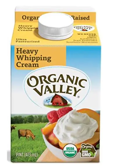 how to thicken caramel sauce: Organic Valley Heavy Whipping Cream